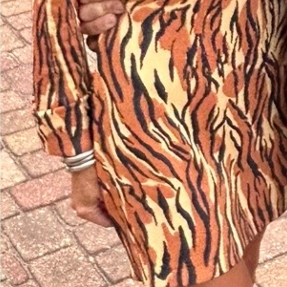 Show Me Your MuMu Tiger Print Mini Dress
